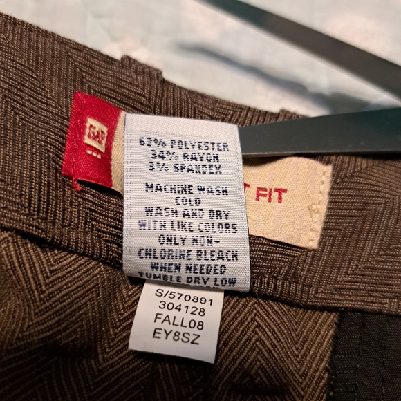 Gap Straight Fit Favorite Trousers Size 10 - Picture 7 of 12